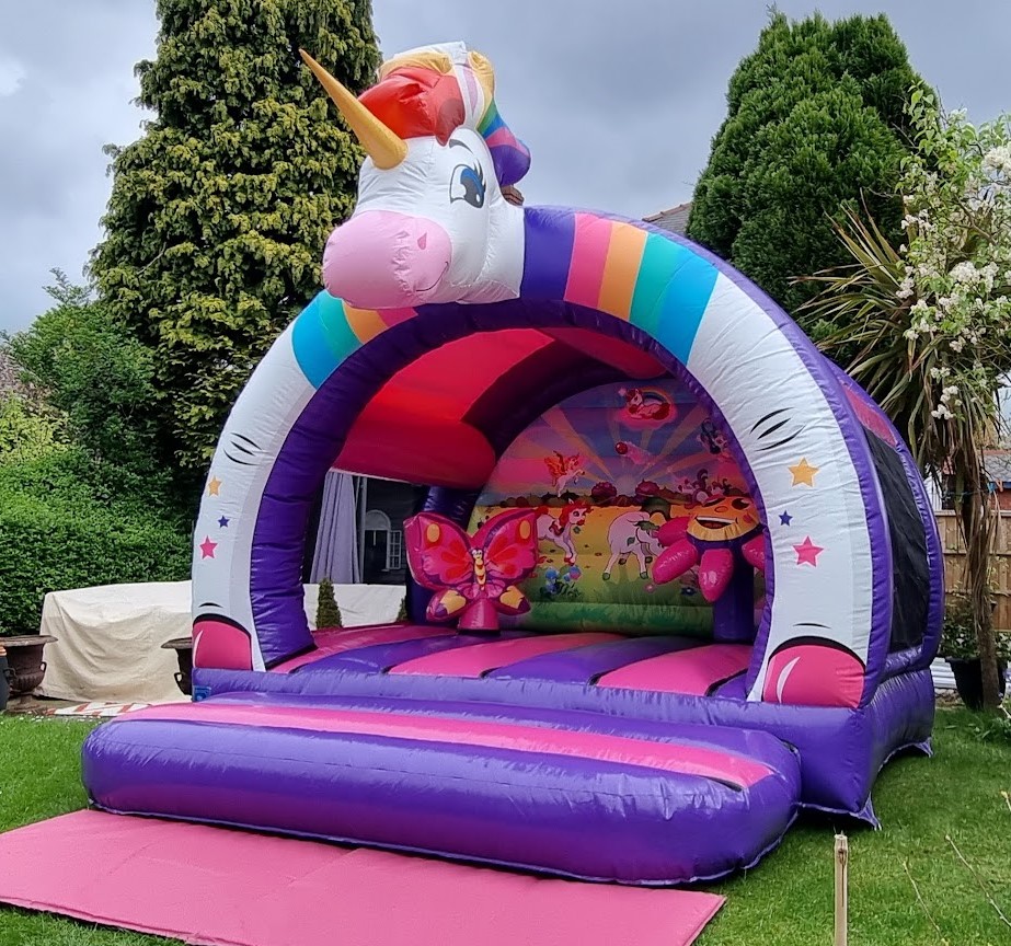 Professional 3D bouncy castle hire in Stockport.